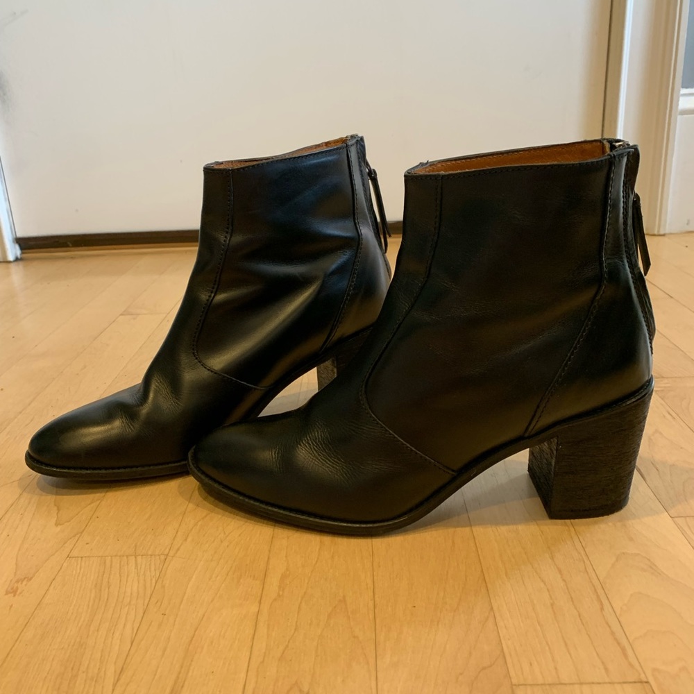 Madewell leather booties